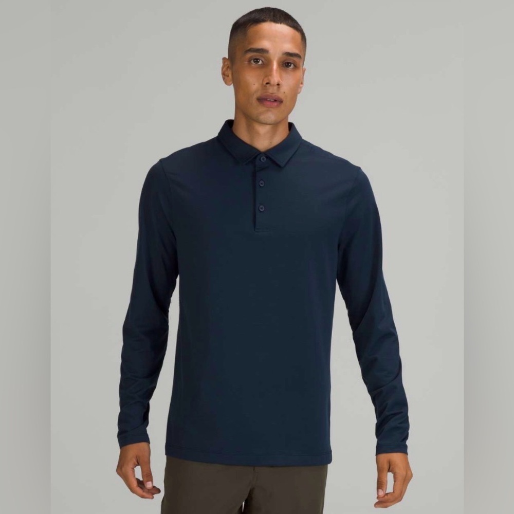Men’s Lululemon Evolution Long Sleeve Polo size small